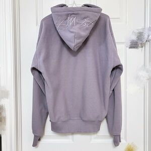 Stussy Back Appliqué Hoodie Size S Mauve Rare Colour Discontinued Style Unisex